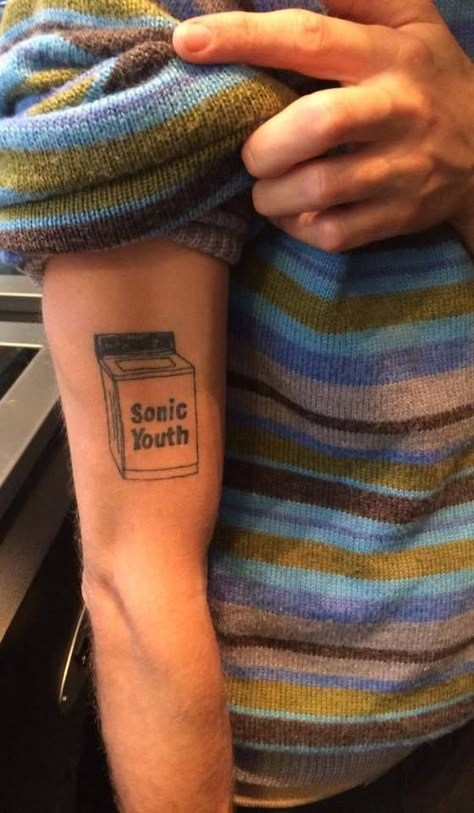 Sonic Youth Tattoo, Candle Tattoo, Sonic Youth, Nirvana, Cool Tattoos, Sonic, Tattoo Quotes, Tatting, Tattoo Ideas