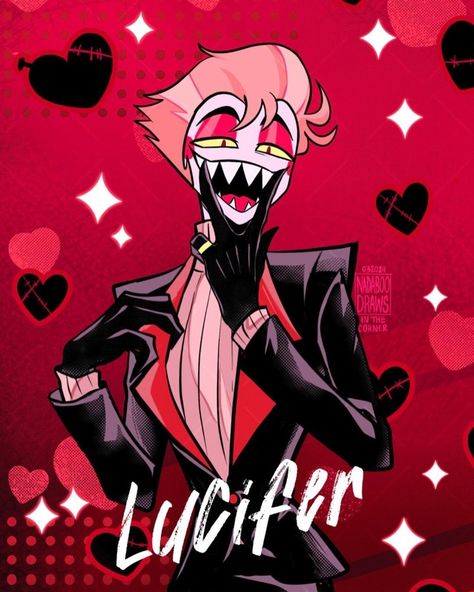 Lucifer Demon, Hazbin Fanart, Lucifer Wings, Hazbin Hotel Charlie, Monster Hotel, Lucifer Morningstar, Vivziepop Hazbin Hotel, Funny Doodles, Fictional Crushes