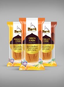 Bismi Cream Bun Packaging Design Bun Packaging Design, Bun Packaging, Cream Bun, Mango Flavor, Graphic Design Agency, Paper Boat, Packaging Designs, Creative Graphic Design, Packing Design