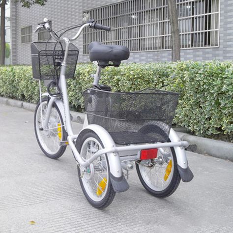 Electric Bycicles, Pedal Cars For Adults, Cargo Bike Kids, Three Wheel Bicycle, Trike Kits, Bike With Basket, Electric Cargo Bike, Motorised Bike, Tricycle Bike