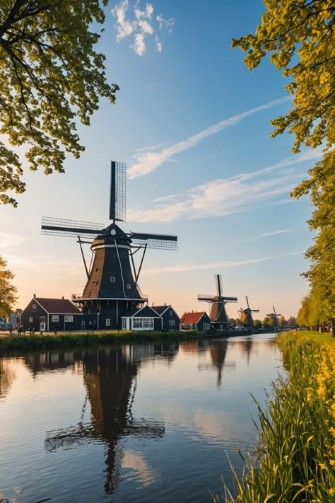 Traveling to the Netherlands on a Budget? Here Are the Best Money-Saving Tips! The Netherlands Travel, Beautiful Netherlands, Amsterdam Netherlands Aesthetic, Nederland Aesthetic, Netherlands Beautiful Places, Traveling To Netherlands, Netherlands Scenery, Netherlands Aesthetic, Amsterdam Aesthetic