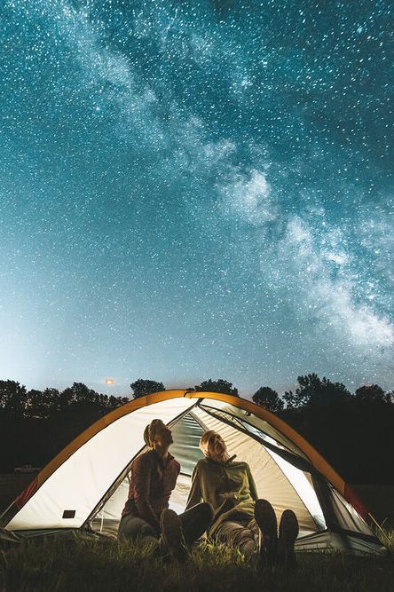 Couple camp out under the Milky Way during their New Hampshire elopement. New Hampshire elopement photographer. Camping Elopement, Tent Camp Set Up Ideas, Couple Camping, Camping Couple, Ireland Weather, Tent Camping Hacks, Best Tents For Camping, Camping Set Up, Forest Cabin