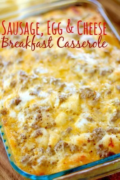 Sausage Egg Cheese Biscuit, Egg And Cheese Breakfast Casserole, Morning Breakfast Ideas, Biscuit Casserole, Cheese Biscuit, Biscuits Casserole, Best Breakfast Casserole, Christmas Breakfast Recipe, Country Gravy