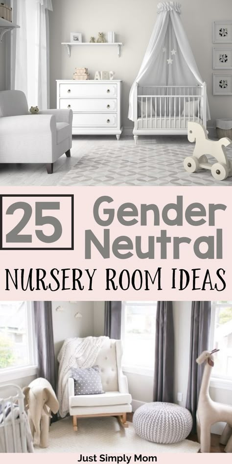 Here are some soft and simple ideas to start on your neutral nursery. Inspiration for gender neutral nurseries with white, grey, beige, taupe, or ivory colors. Gender Neutral Nursery Inspiration, Nursery Room Diy, Organization Nursery, Nursery Room Ideas, Neutral Nursery Rooms, Gender Neutral Baby Room, Beige Nursery, Baby Room Colors, Baby Nursery Inspiration