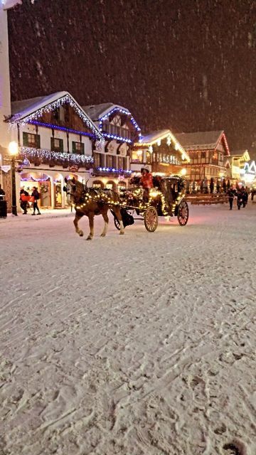 Ve | PNW 🌲 Travel Enthusiast 🌲 on Instagram: "🎄☃️❄️Just two hours outside of Seattle, you'll find Leavenworth, a traditional German mountain town hidden on the foothills of the Cascade Mountains🏔. #pnw #pnwonderland #pnwlife #westcoast #washingtonstate #leavenworth #leavenworthwashington #germantown #christmas #christmasdecor #christmastime #december #snowing #gateway #trip #travelling #vacation #explorepnwnature #joy #thattimeoftheyear #happiness #happykid #memories #dowhatyoulove" Somewhere In My Memory, Seattle Christmas, Christmas In Germany, Leavenworth Washington, Washington State Travel, Days Before Christmas, Christmas Town, Instagram Christmas, Christmas Gif