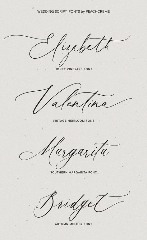 Adobe Font Pairings Wedding, Cursive Wedding Fonts, Romantic Calligraphy Fonts, Elegant Calligraphy Alphabet, Wedding Signage Fonts, Free Canva Wedding Fonts, Elegant Calligraphy Fonts, Modern Calligraphy Font, Modern Wedding Fonts