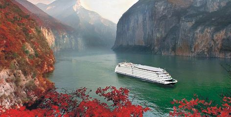 Yangtze Cruise | Yangtze River Cruise | Yangtze River, China | Wendy Wu Tours China Vacation, Three Gorges Dam, Yangtze River, How To Book A Cruise, Cruise Destinations, Winter Getaway, River Cruise, Chongqing, Travel Packages