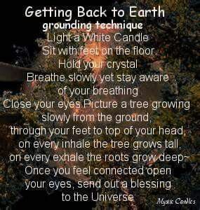 Grounding Techniques are diverse 'out' of world religion domain via pagan practices/belief systems, ascribed to the number of variations to the spiritual debt delusions cited in 2 Thess 2:9-12 with needs for catering to such by Christ's opponent domain of the lower spiritual realms to fulfil his agendas.  Pagan Grounding Techniques are of the dogs cited in Revelation 22:15, & thereby Christ's opponent mock ups & mocks therefrom to his dupes by delusions of thought forms aligned to his domain... Fear Spell, Grounding Ritual, Circle Cast, Grey Witch, Boss Mindset, Earth Grounding, Grounding Meditation, Male Witch, Grounding Techniques