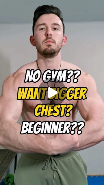 1.4M views · 71K likes | Homemade Beast | Matt J on Instagram: "🚀Beginner Chest Workout At Home🚀

🔥Try this beginner friendly chest workout at home!

⚡️No equipment needed, just 3 different exercises!

Like/Save/Share/Comment" Workout At Home No Equipment, Chest Workout At Home, Different Exercises, Workout Plans, Chest Workout, At Home Workouts, At Home, Gym, How To Plan