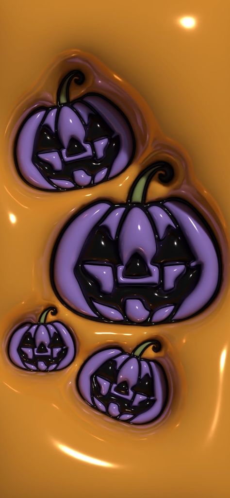 3d Wallpaper Iphone Halloween, Fall 3d Wallpaper, 3d Halloween Wallpaper, Pink Jelly Wallpaper, Ipad 3d Wallpaper, Inflated Wallpapers, Wallpaper Aesthetic Pastel, Wallpaper Aesthetic Purple, Halloween Jelly