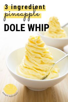 Pineapple Dole Whip, Dole Whip Recipe, Pineapple Whip, Desserts Snacks, Desserts Vegan, Dole Whip, Frozen Treat, 3 Ingredient, Line At