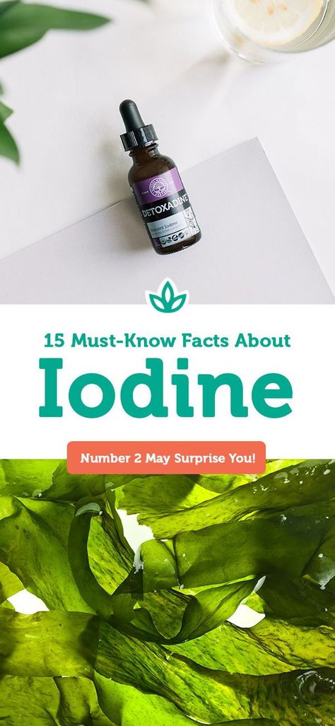 Iodine Benefits, Sick Day Essentials, Iodine Supplement, Sources Of Iodine, Detox Supplements, Nutrient Packed Smoothies, Detox Tips, Thyroid Function, Basic Knowledge