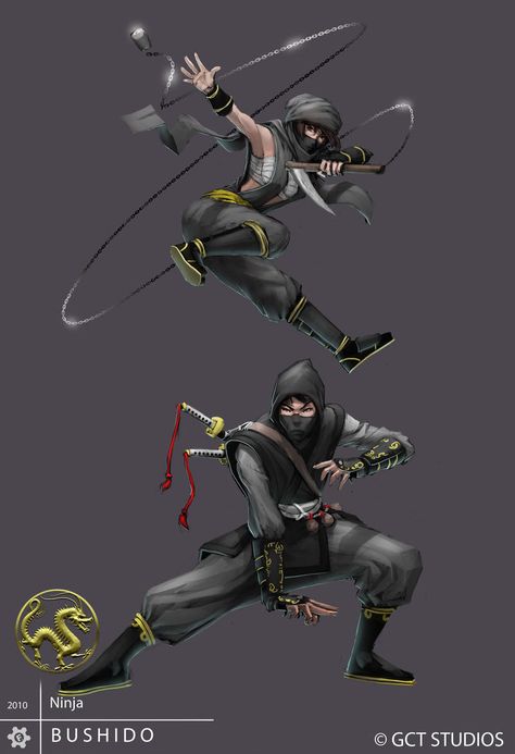 Female Ninja, Arte Ninja, Ninja Art, Geniale Tattoos, Shadow Warrior, Japanese Warrior, Ninja Warrior, June 1st, Happy Paintings