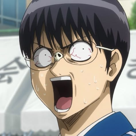 Gintama Funny Face, Faces Anime, Gintama Icons, Expression Study, Gintama Funny, Art Style Study, Anime Reaction, Random Faces, Supreme Wallpaper