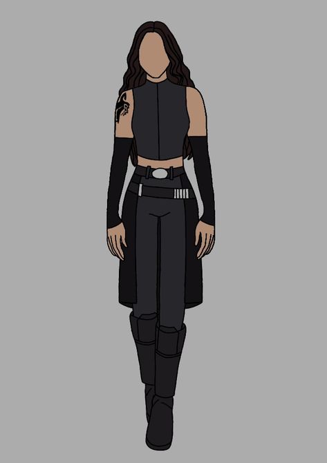 Marvel Fashion Inspired Outfits, Star Wars Jedi Outfits Women, Sith Outfit Female, Female Assassin Outfits Modern, Star Wars Character Design Female, Star Wars Aesthetic Clothes, Star Wars Oc Outfits, Star Wars Fashion Inspired Outfits, Star Wars Outfits Inspiration