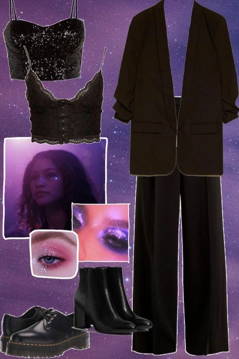 Euphoria Rue Prom Outfit, Rue Euphoria Outfits Prom, Euphoria Clothing Rue, Rue Prom Outfit Euphoria, Rue Party Outfit Euphoria, Rue From Euphoria Costume, Easy Euphoria Outfit, Euphoria New Years Outfit, Rue Halloween Costume Euphoria