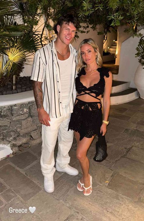 Kristin Cavallari and Boyfriend Mark Estes Take Romantic Vacation to Greece: ‘His Smile’ Mark Estes, Vacation To Greece, Kristin Cavallari Style, Vacation In Greece, Cameron Mathison, Kristen Cavallari, Tv Sport, Greece Vacation, Sports Awards