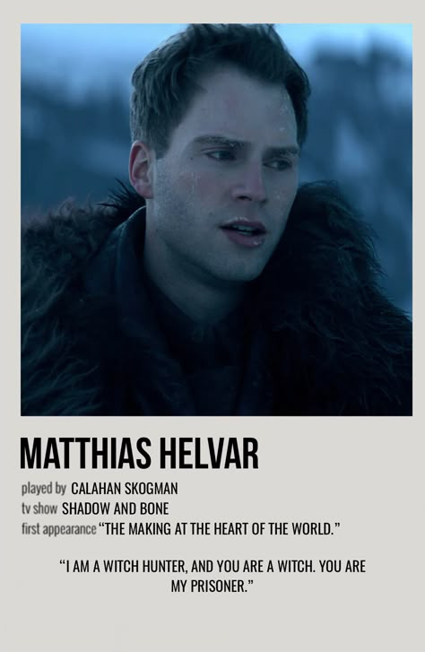 Shadow And Bone Minimalist Poster, Six Of Crows Polaroid Poster, Shadow And Bone Polaroid Poster, Shadow And Bone Matthias, Matthias Shadow And Bone, Mattias Helvar Fanart, Matthias Helvar Fanart, Mattias Helvar, Mathias Helvar