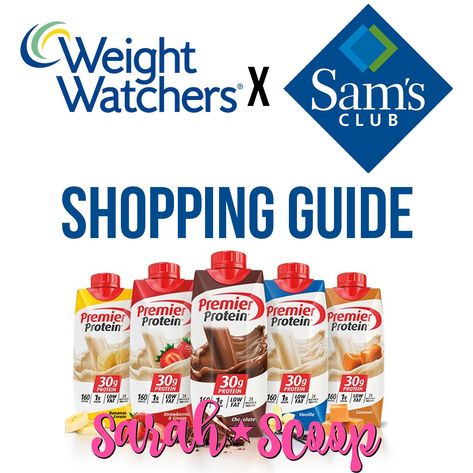 Sams Club Shopping, Weight Watchers Grocery List, Weight Watcher Shopping List, Clear Protein Drinks, Weight Watchers Pancakes, Starkist Tuna, Ww Blue Plan, Store Bought Snack, Weigh Watchers