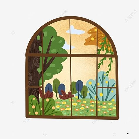 Arc Window, Window Cartoon, Window Png, Curved Windows, Window Clipart, Barbie Diy Accessories, Simple Aesthetic, Barbie Diy, Arched Windows