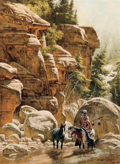 Jack Sorenson, Western Artwork, Native American Artwork, Western Paintings, Mountain Men, West Art, Cowboy Art, Far West, The Old West