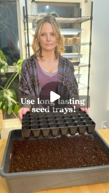 47K views · 1.8K likes | Lissy • Homesteading & Lifestyle on Instagram: "✨DIY Seed Starting Mix✨

Thanks to @allaboutthegardenpics for sending me these amazing long lasting seed trays!! They are the best I’ve come across. Super durable with big holes for drainage and easy plant removal! They are made from recycled plastics and are BPA free, food-safe, and UV stable. 

**Use code LOWKEY10 for 10% off your order at allaboutthegarden.com**

This is my first year making my own seed starting mix, and I’m super excited about how legit I am now 😎🌱

Last year was my first year starting seeds, and I just used regular store-bought potting soil. And the results were mid at best. So I’m leveling up my game this year.

This recipe is a variation on some I have seen and thought that it sounded good, s