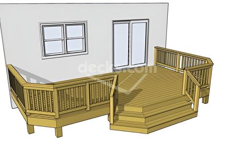 10 Mobile Home Deck Plans for Extending Your Outdoor Living Space Deck Ideas Mobile Home, Diy Deck Ideas On A Budget Mobile Home, Deck For Mobile Home, Trailer Deck Ideas, Mobile Home Porches, Free Deck Plans, Mobile Home Deck, Mobile Home Exteriors, Deck Designs Backyard