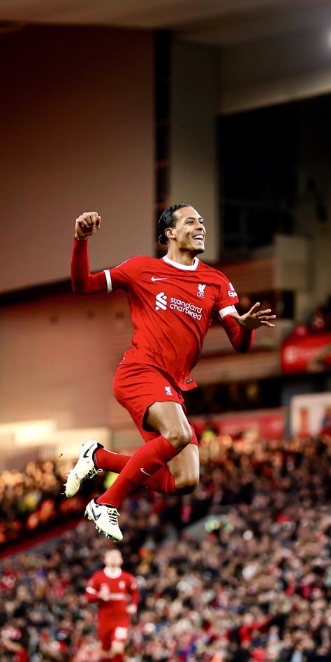 Goal Wallpaper, Cool Liverpool Wallpapers, Liverpool Phone Wallpaper, Virgil Van Dijk Wallpaper 4k, Vandijik Liverpool, Liverpool Virgil Van Dijk, Liverpool Fc Team, The Number 4, Liverpool Soccer