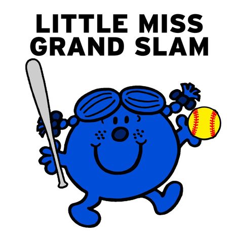 Little Miss Softball, Softball Sign, Funny Quotes Wallpaper, Little Miss Characters, Spirit Signs, Softball Training, Softball Pictures, Animals Pictures, Mr Men