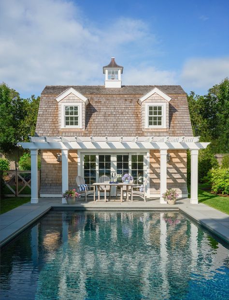 Charming Cape Cod Renovation — Trellis Home Design Cape Cod House Aesthetic, Cape Cod Modern, Cape Cod Renovation, Garage Redo, Cape Cod House Exterior, Brindleton Bay, Patrick Ahearn Architect, Cape Style Homes, Coastal Exterior