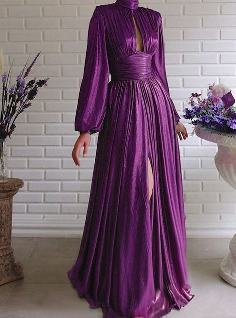 Elegant Prom Dresses, Queen Dress, Princess Dresses, Drag Queens, Maxi Robes, Necklines For Dresses, Maxi Dress Green, Hip Dress, Long Sleeve Maxi