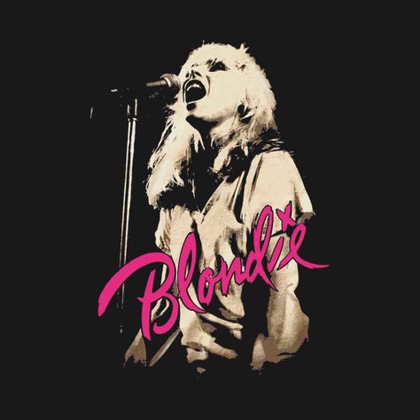 Check out this awesome '80s+Rock+blondies' design on @TeePublic! Blondie Band, Blondie T Shirt, Rocker Tee, 80s Rock, Band Merchandise, Rock Posters, Rock Design, Kids Magnets, Cool Walls