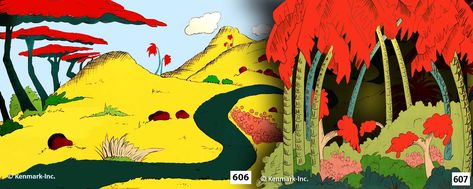 ED606 Jungle of Nool with 607 TAB Dr Suess Backdrop, Seussical Set, Dr Suess Characters, Seussical Costumes, Tree Props, Seuss Crafts, Dr Suess, Womens T Shirt, Dr Seuss