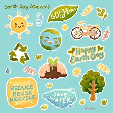 Sustainability Stickers, Save Earth Drawing, Save Water Poster Drawing, Save Water Poster, Vintage Paper Printable, Maths Activities Middle School, Scrapbook Box, Earth Drawings, Yearbook Covers