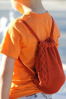 Kids' Teensy Treasures Bag Knitting Space, Loop Knitting, Treasure Bag, Knitting Bag Pattern, Cable Knitting Patterns, Bag Knitting, Knitted Bag, Cable Knitting, Knitting For Kids