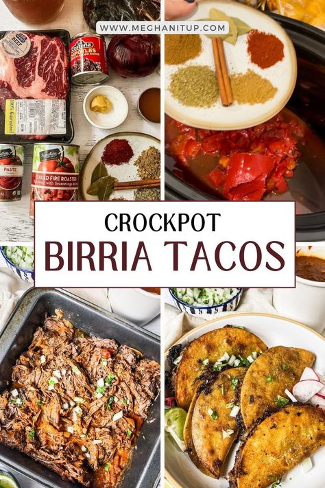 Explore the ease of a slow cooker paired with the bold flavors of authentic Mexican cuisine. Our Crockpot Birria Tacos recipe is a game-changer for busy dinners, delivering a burst of flavor that will transport your taste buds to the streets of Mexico. Slow Cooker Street Tacos, Healthy Summer Dinners, Ground Beef Recipes For Dinner, Fall Dinner Recipes, Weeknight Dinner Recipe, Beef Recipes For Dinner, Taco Recipes, Beef Dinner, Chicken Dinner Recipes