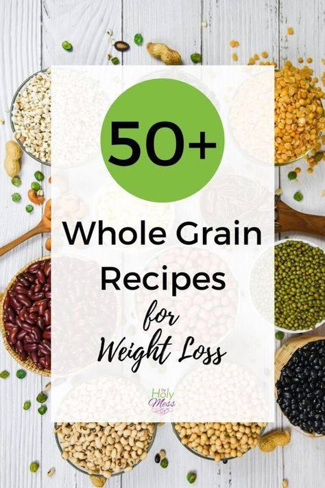 Are you wondering how to eat whole grain foods to lose weight? Do you want to include more whole grain foods in your diet but you aren’t sure what recipes to use? Read on for a helpful list of… List Of Whole Grains, Whole Grains List, Whole Grain Recipes, Healthy Starch, Quinoa Bites, Sprouted Grain Bread, Whole Grain Foods, Grain Recipes, Healthy Plant Based Recipes