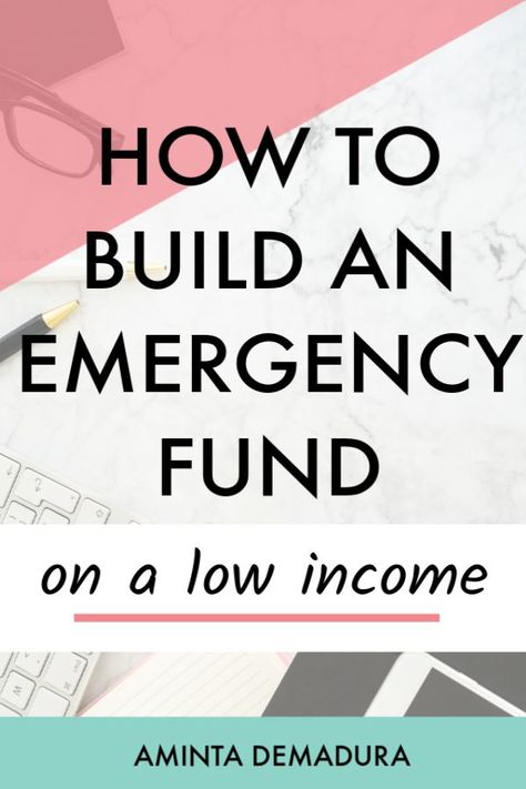 This post is all about how to build an emergency fund on a low income. Creating a successful savings plan can seem really daunting if you aren't bringing in a lot of money each month, but thankfully there are ways to get started even if you're working with small amounts. Save this pin and click through to find out how you can build you emergency fund this year. #moneytips #finances #financialindependence Emergency Fund Savings Plan, Save Money Fast, Finance Saving, Budget Printables, Savings Plan, Frugal Tips, Budgeting Finances, Emergency Fund, Financial Tips