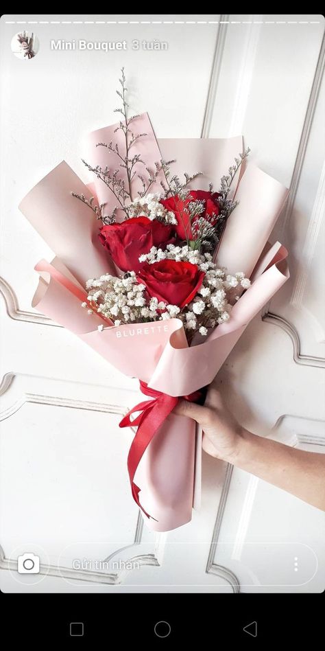 Special Valentines Day Flower Arrangement Ideas || Valentines Day Flower Decoration DIY Ideas Diy Valentine Decor, Valentine Decor Ideas, Single Flower Bouquet, Valentine Flower Arrangements, Flowers For Valentines Day, Birthday Flowers Bouquet, Small Flower Arrangements, Luxury Flower Bouquets, Valentine Bouquet