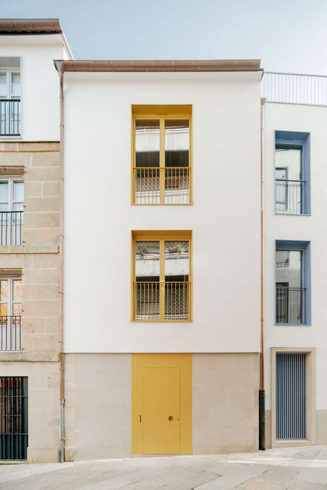 Gallery of Pantone’s Color of the Year 2021: Yellow and Grey in Architecture - 48 Luis Diaz, Public Housing, Public Administration, Public House, Facade Architecture, Abandoned Buildings, Architecture Photo, Color Of The Year, Contemporary Architecture