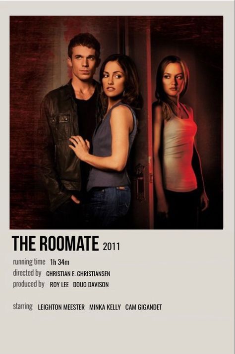 The Roommate Movie, The Roomate, The Roommate, Polaroid Movie Poster, Estilo Blair Waldorf, Movie Character Posters, Romcom Movies, Movies To Watch Teenagers, Movie Hacks