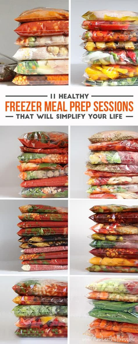 Healthy Freezer Meal Prep, Crock Pot Freezer Meals, Make Ahead Freezer Meals, Crock Pot Freezer, Healthy Freezer Meals, Freezer Meal Prep, Freezer Meal, Freezer Cooking, Make Ahead Meals