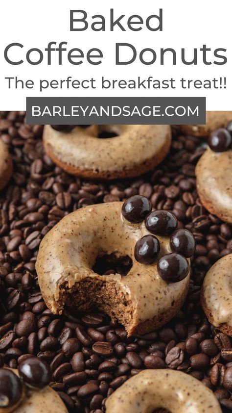 Cake Donuts Baked, Espresso Glaze, Savory Donuts, Breakfast Donuts, Cake Donuts Recipe, Homemade Donuts Recipe, Baked Donut Recipes, Ultimate Breakfast, Moist Cake