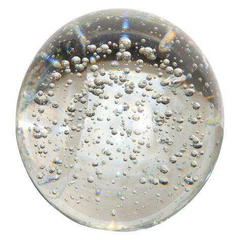 Check out this item from 1stdibs! Vintage Blown Controlled Bubbles Murano Art Glass Transparent Paperweight, Italy: https://www.1stdibs.com/id-f_33777112 Murano Art, Glass Transparent, Italian Mid Century Modern, A Desk, Paperweights, Office Accessories, Glass Ball, Grimm, Style Art