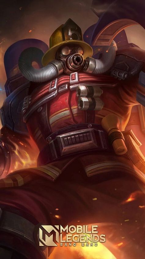 Johnson Mlbb, Mobile Legends Hd, Mobile Legends Bang Bang, Spiderman Pictures, Fire Chief, Fandom Games, Bang Bang, Mobile Legends, Hd Wallpapers