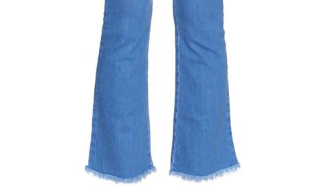 In jean news – and there’s always news – this season, it’s all about the no-hem-hemline: think cut-off, let-down, frayed and raw. Here’s how to get it right The Fray, Frayed Jeans, Bottom Jeans, Bell Bottom, Diy Style, Bell Bottoms, Cut Off, Bell Bottom Jeans, Flare Jeans