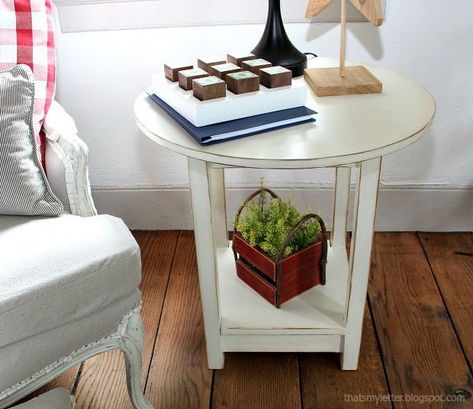 diy side table free plans Round Side Table Diy, Side Table Diy, Circular Side Table, 2x4 Wood Projects, Diy Side Table, Woodworking Magazine, Table Diy, Side Table With Storage, Artwork For Home