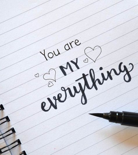 50 “You Are My Everything” Quotes For Your Special One You Are My Everything Quotes, Everything Quotes, My Everything Quotes, Types Of Hugs, You Give Me Butterflies, Romantic Love Messages, Crave You, You Are My Everything, Life Without You