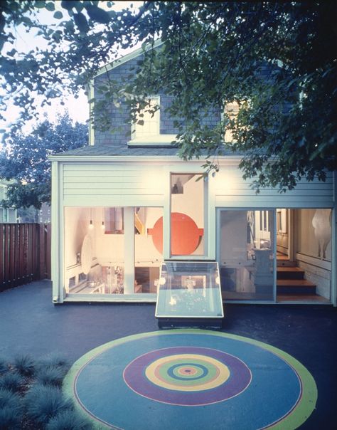 Charles W Moore | Moore House | New Haven; USA | 1966 | Charles Moore, Redwood Siding, Moore House, Louis Kahn, Philip Johnson, Against The Grain, New Haven, Facade Design, Landscape Architect