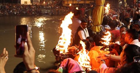 Indian Ceremony, Festivals Of India, Haridwar, Free Stock Video, Critical Thinking, The River, Stock Video, Singing, Festival